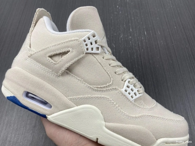 Rep Husky Canvas 4 DQ4909-100 Retro Jordan (W) Blank 0805